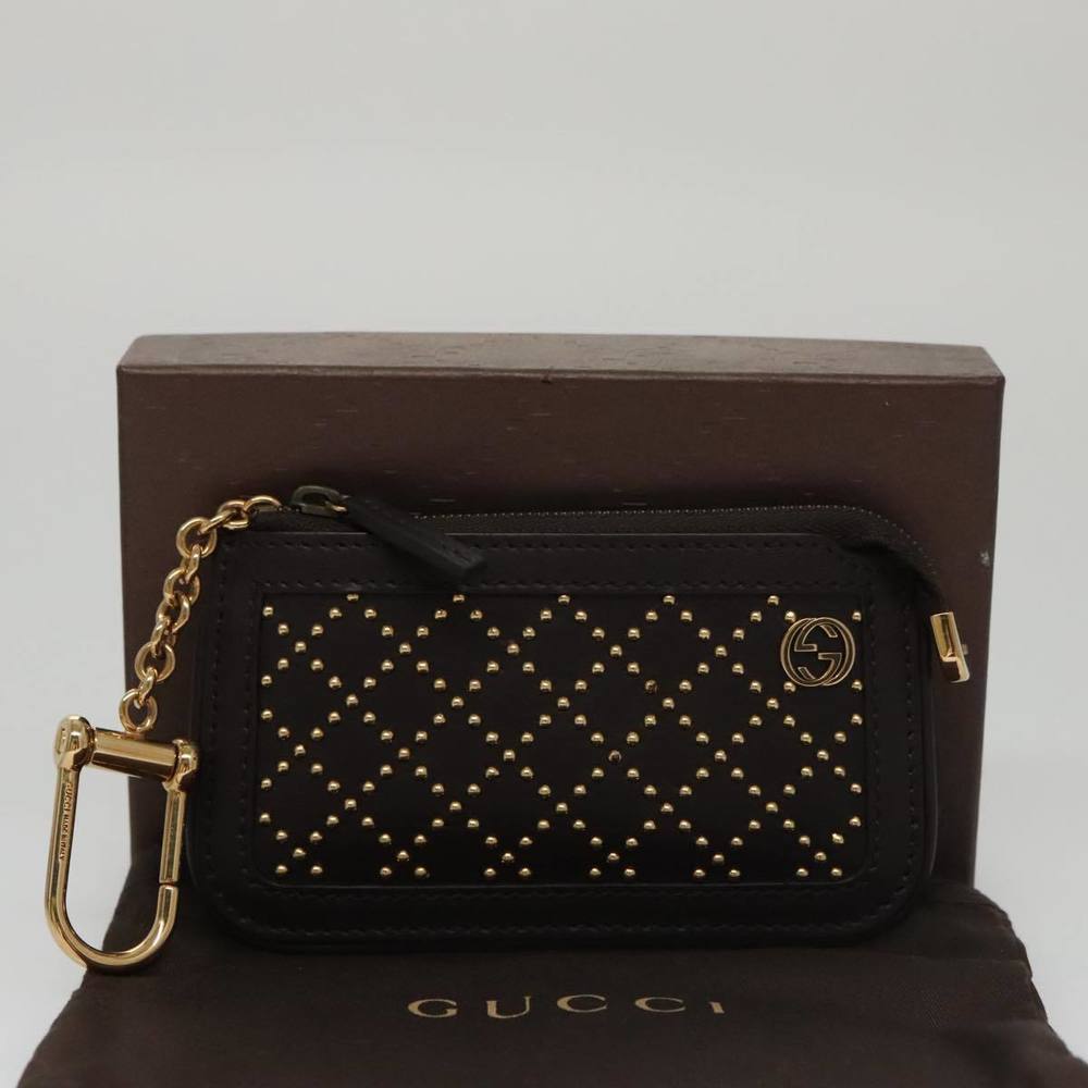 GUCCI Coin Purse Leather Brown 337688 Auth am7447V - Picture 12 of 16